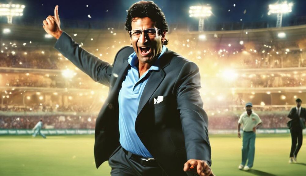 cricket legend wasim akram