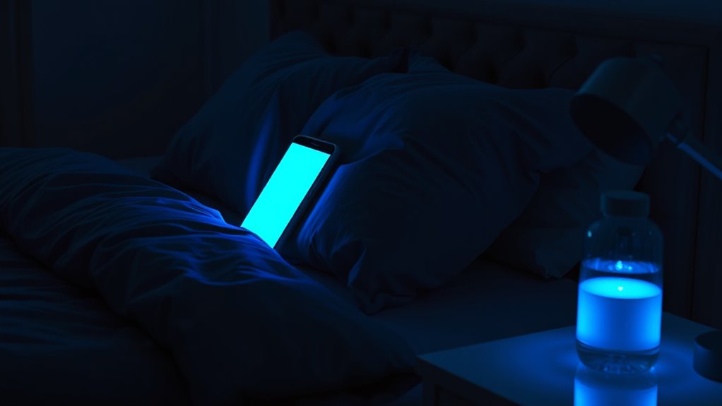 blue light disrupts hormones