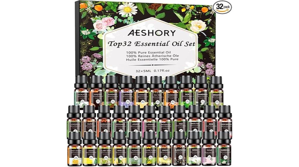 32 bottle aromatherapy set