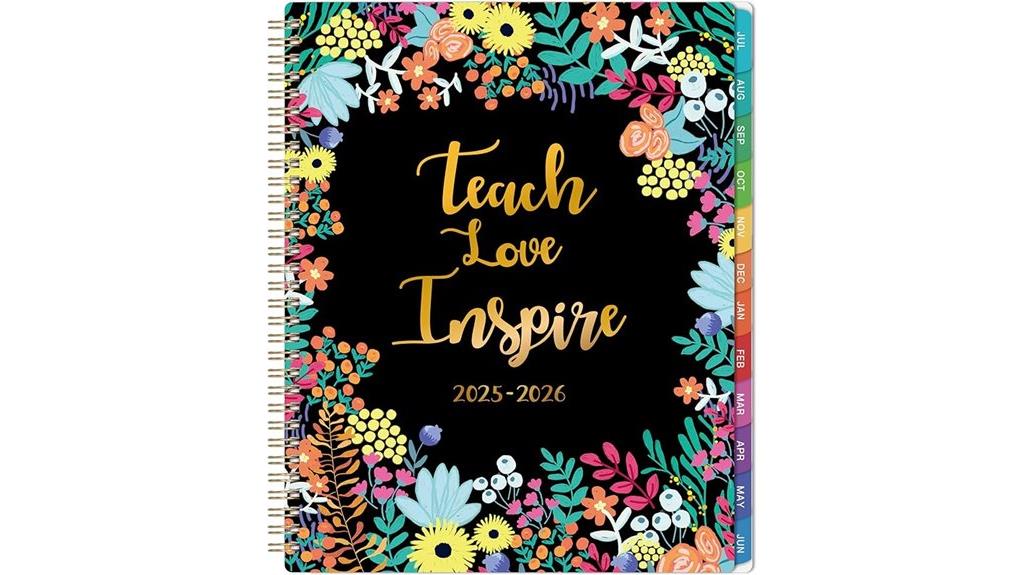 academic year teacher planner