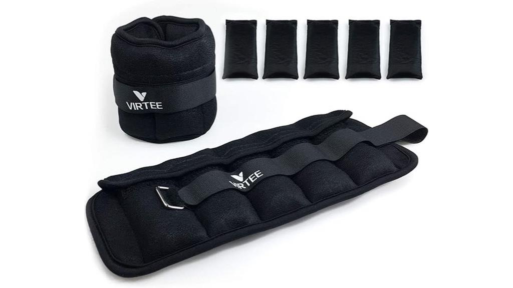 adjustable ankle weights pair