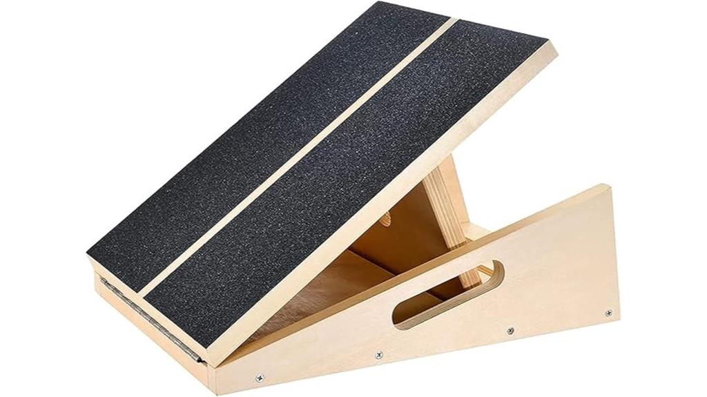 adjustable incline calf stretcher