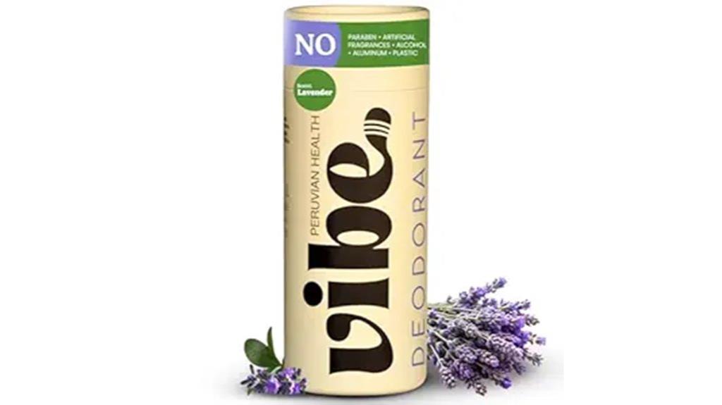 aluminum free natural deodorant