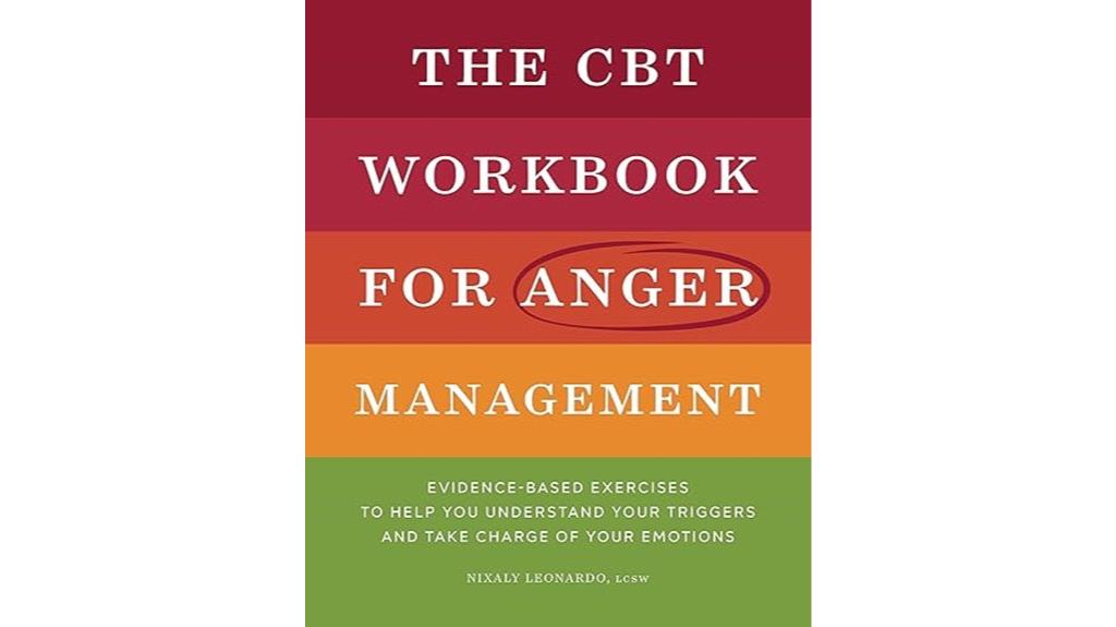 anger management cbt workbook