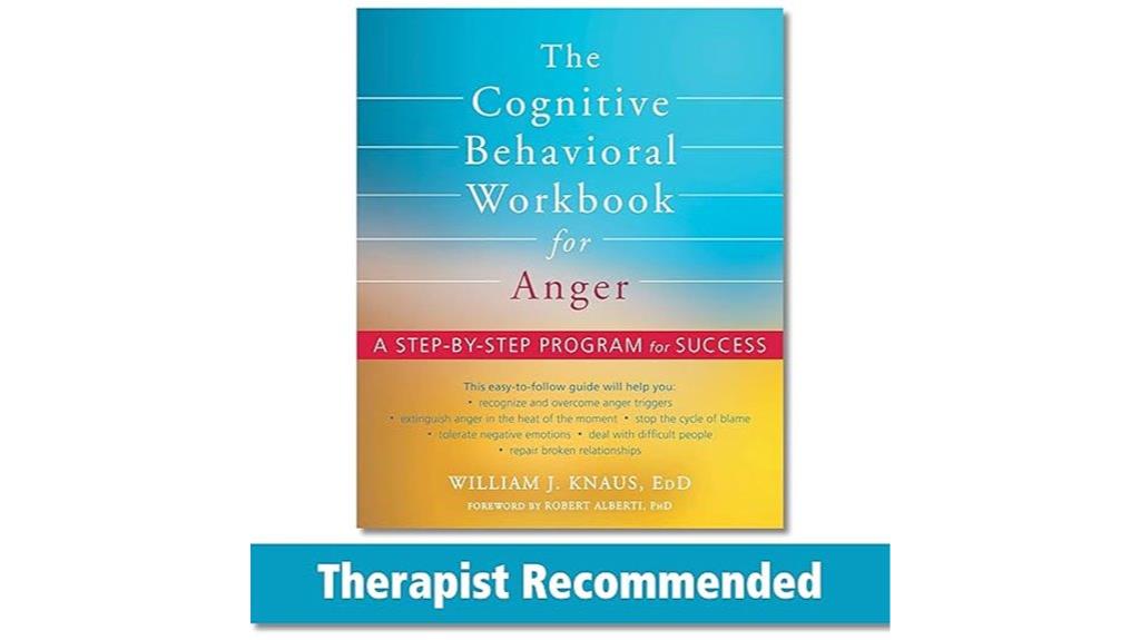 anger management workbook strategies