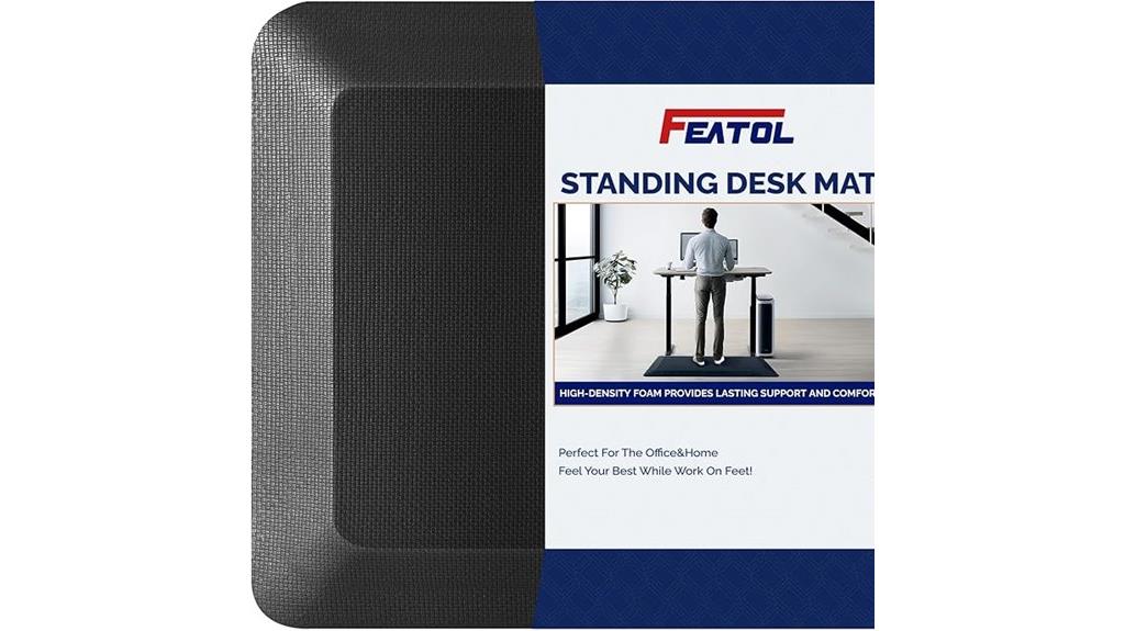 anti fatigue black mat