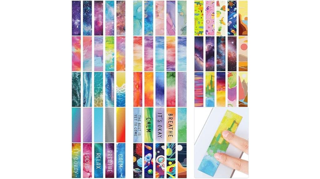 anxiety relief sticker set