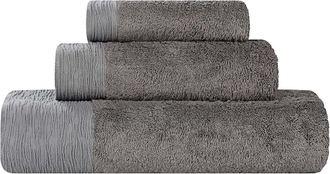 bamboo rayon towel set