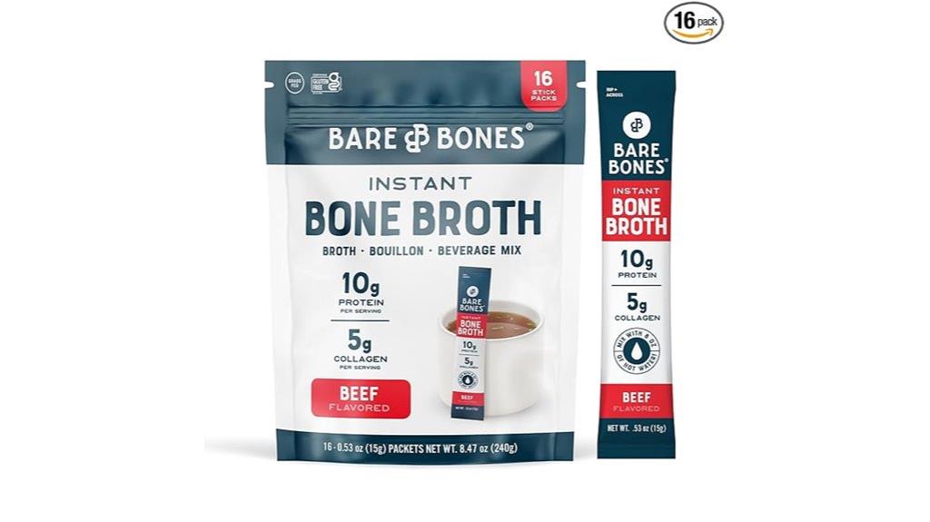 beef broth powder pack