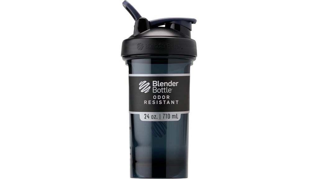 black 24 ounce blenderbottle
