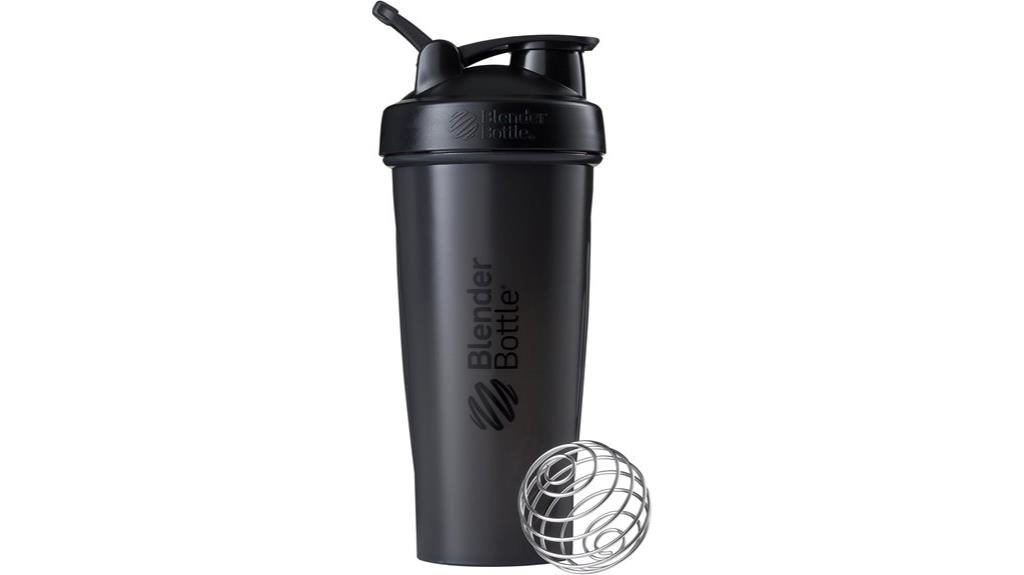 black 28 oz shaker
