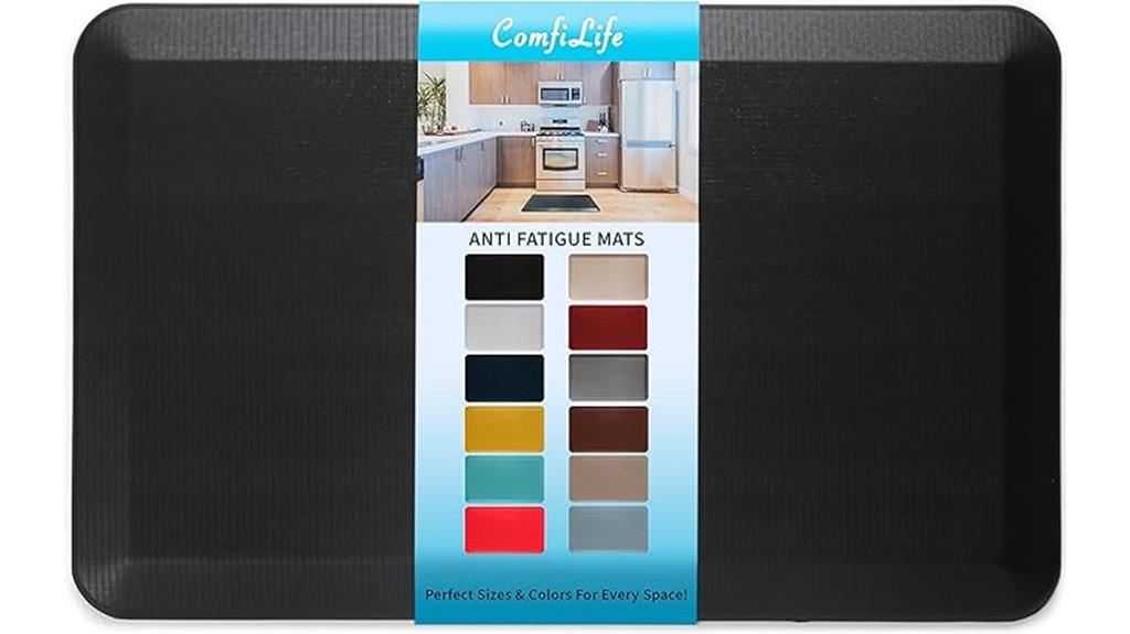 black anti fatigue mat