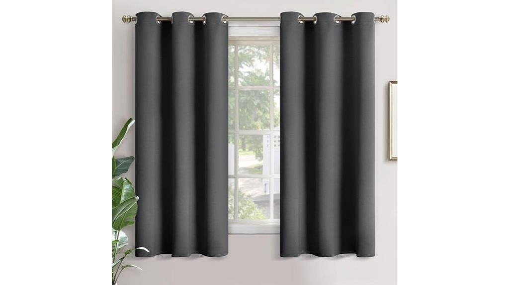 blackout bedroom curtain set