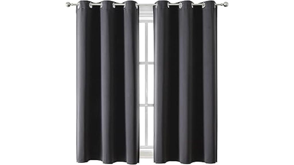 blackout curtain panels set