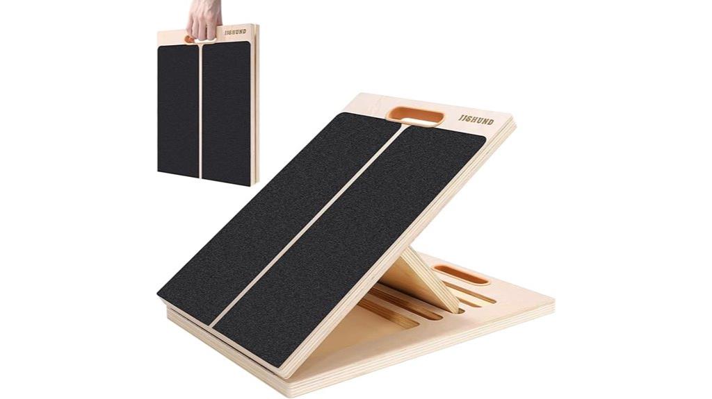 calf stretching slant board