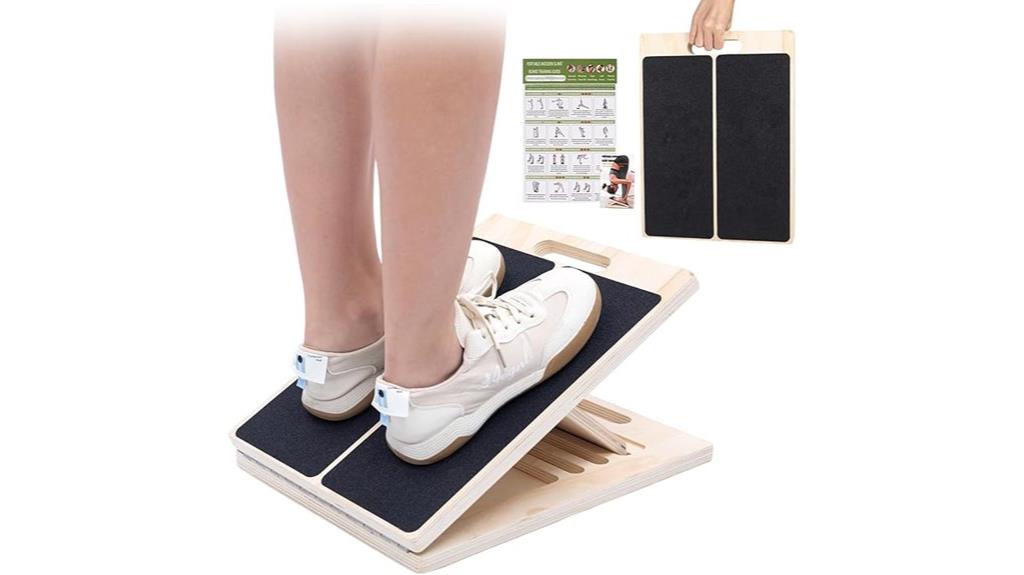 calf stretching slant board