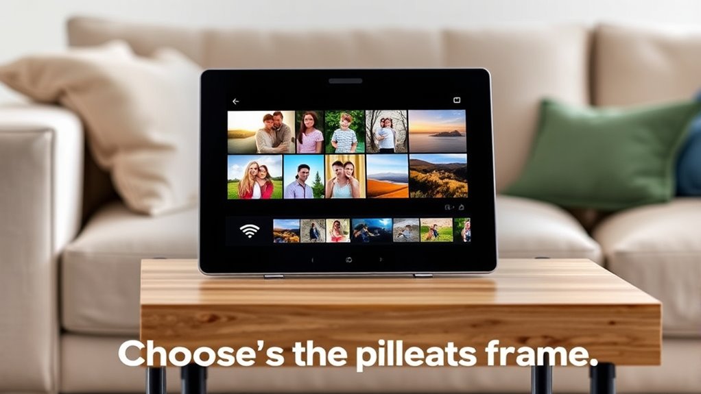 choosing the right digital frame