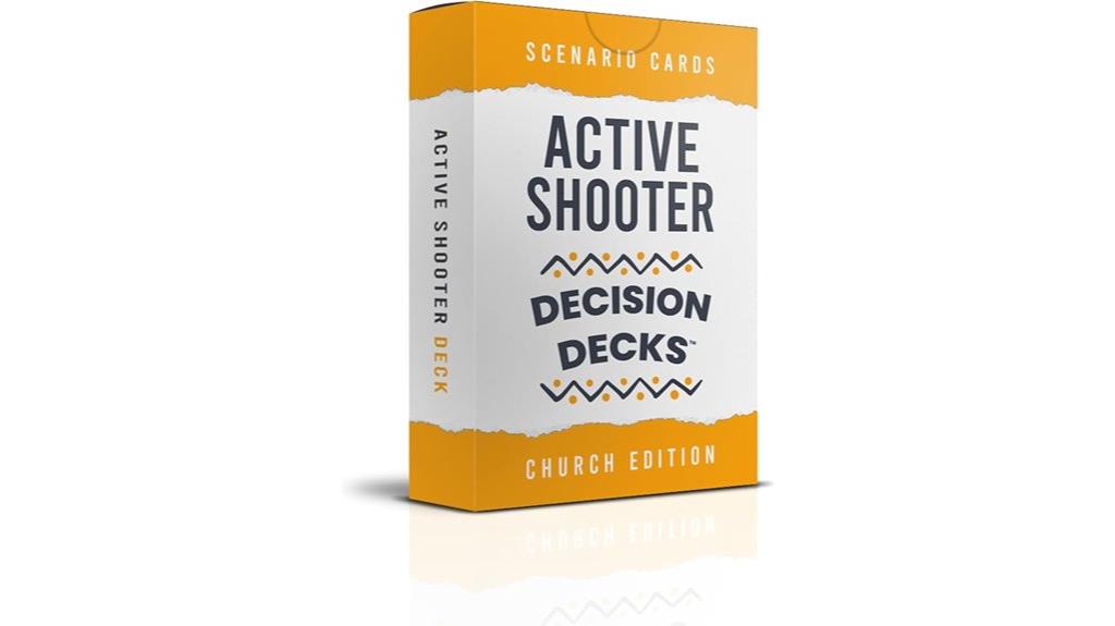 church security scenario cards