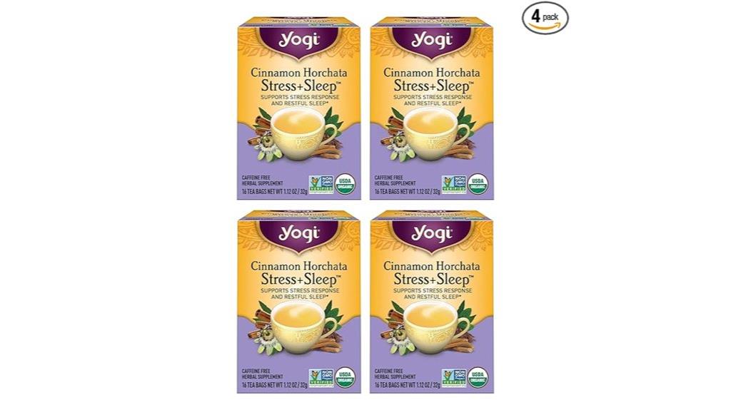 cinnamon horchata stress relief