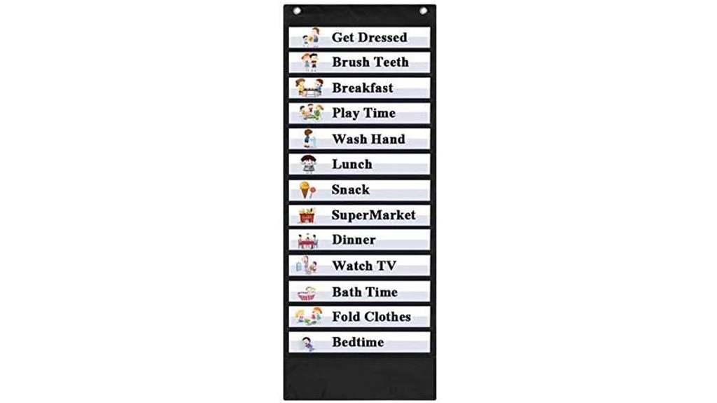 classroom daily schedule charts