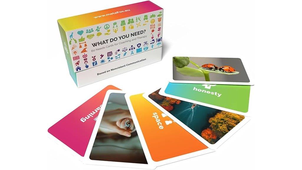 coaching cards for emotional needs