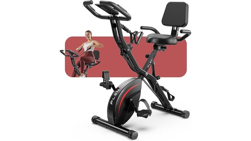 compact home exercise bike