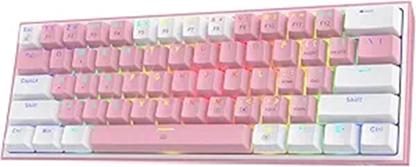 compact rgb mechanical keyboard