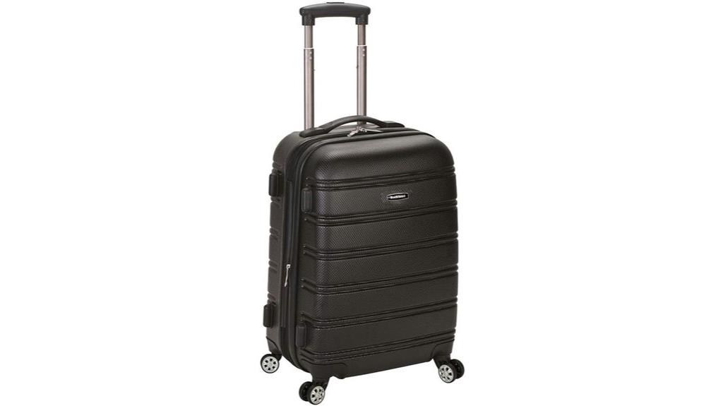 compact rockland spinner luggage