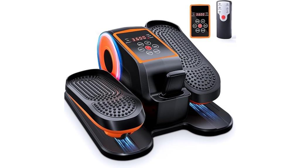 compact under desk elliptical