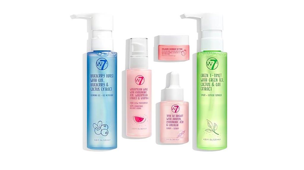 complete skincare routine set