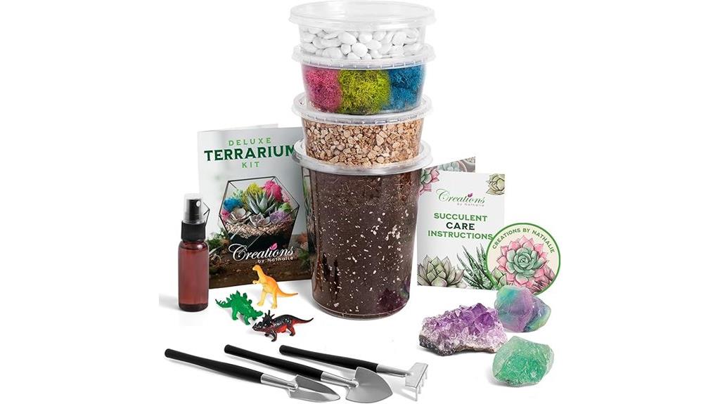 complete terrarium building set