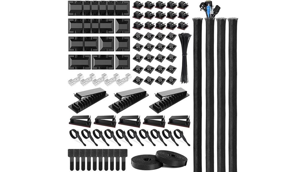comprehensive cable management kit