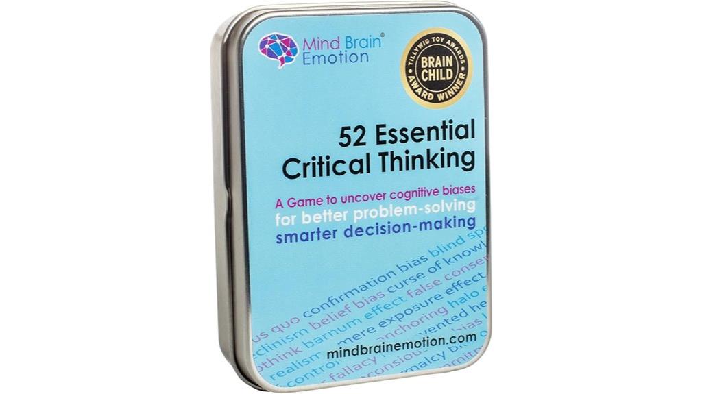 critical bias detection flash cards