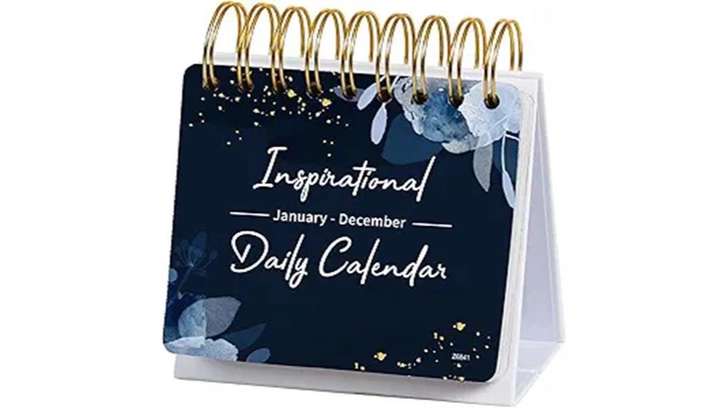 daily inspirational quote calendar