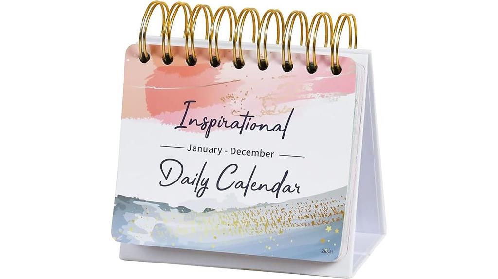 daily motivational quote calendar