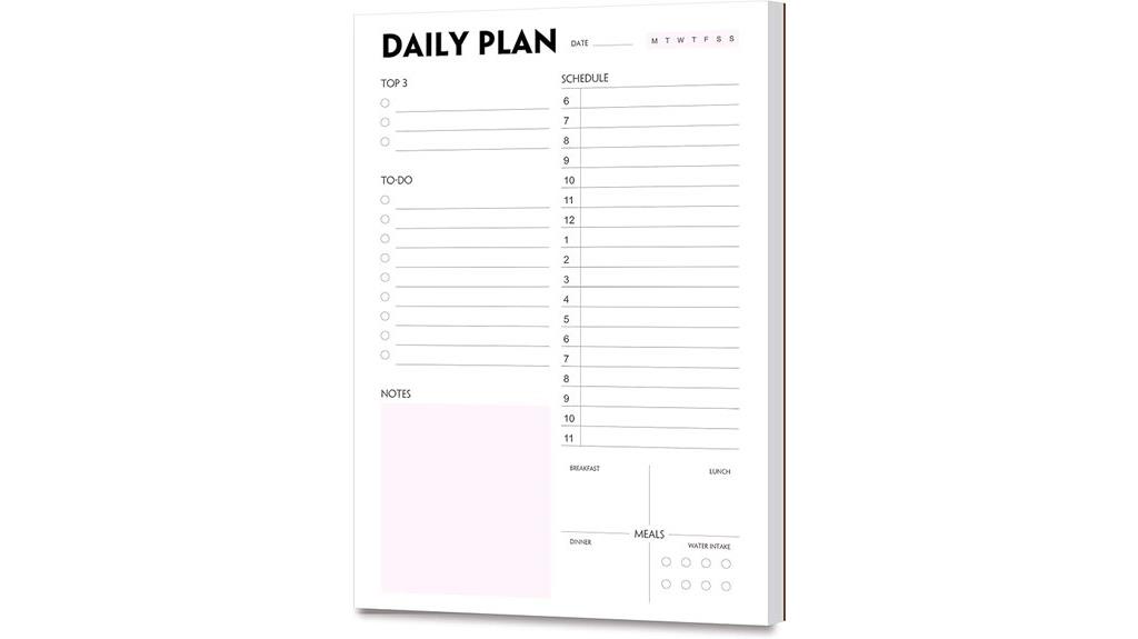 daily planning and scheduling