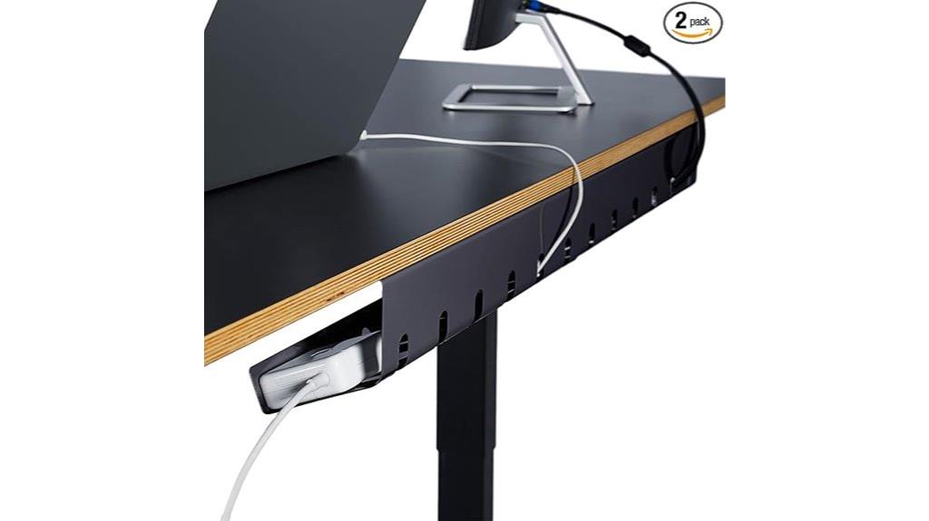 desk cable management set