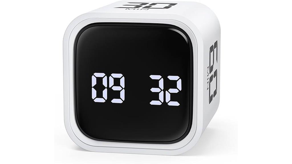 digital cube pomodoro timer