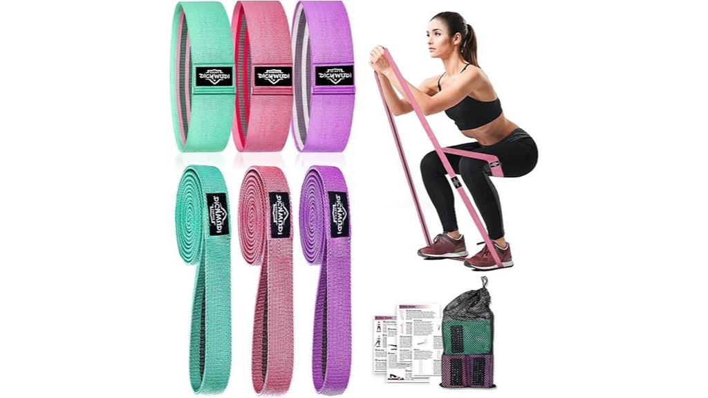 durable non slip workout bands