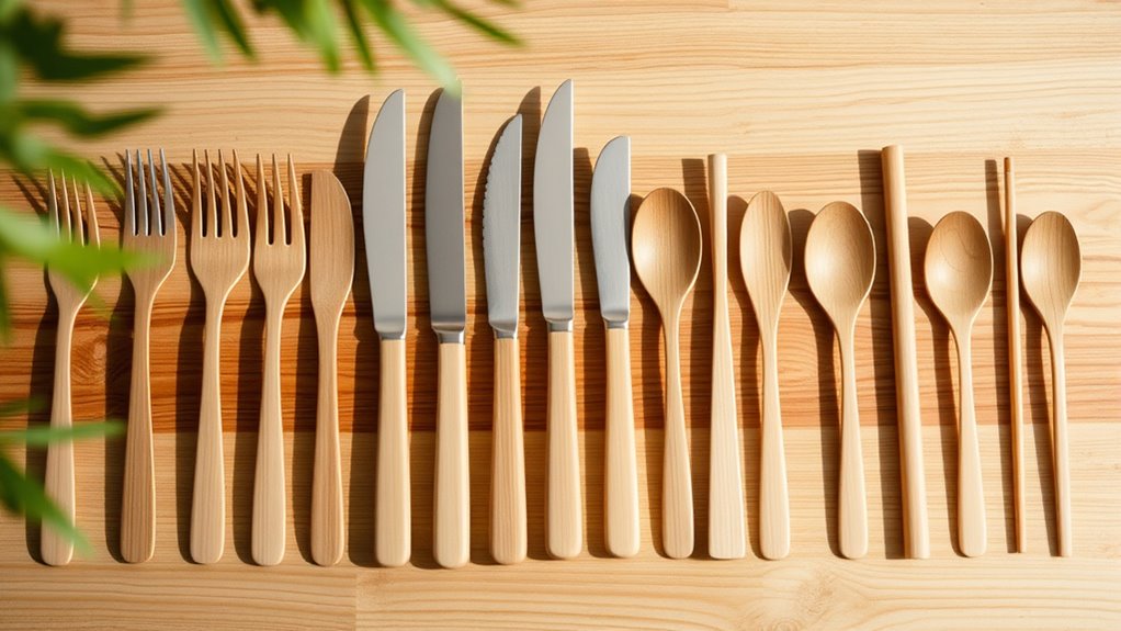 eco friendly bamboo cutlery