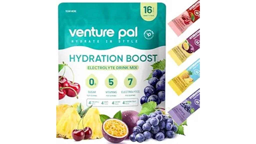 electrolyte powder hydration packets