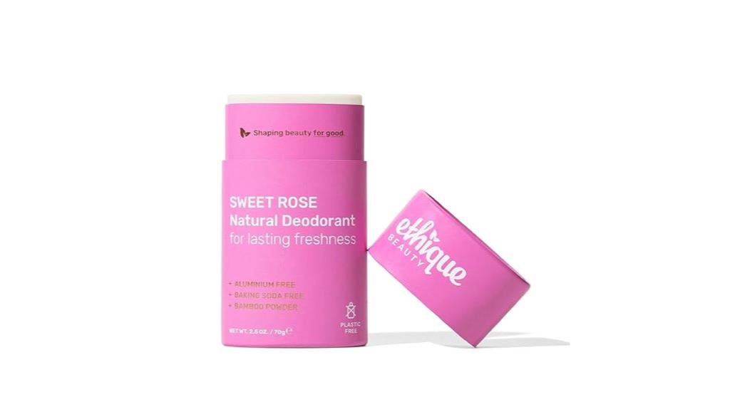 ethique sweet rose deodorant