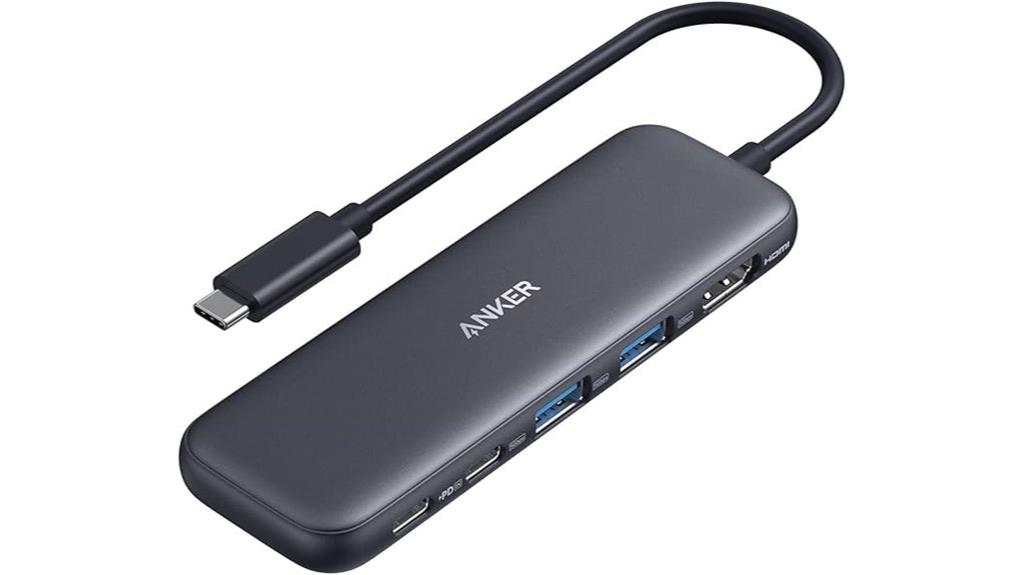 five in one usb c hub
