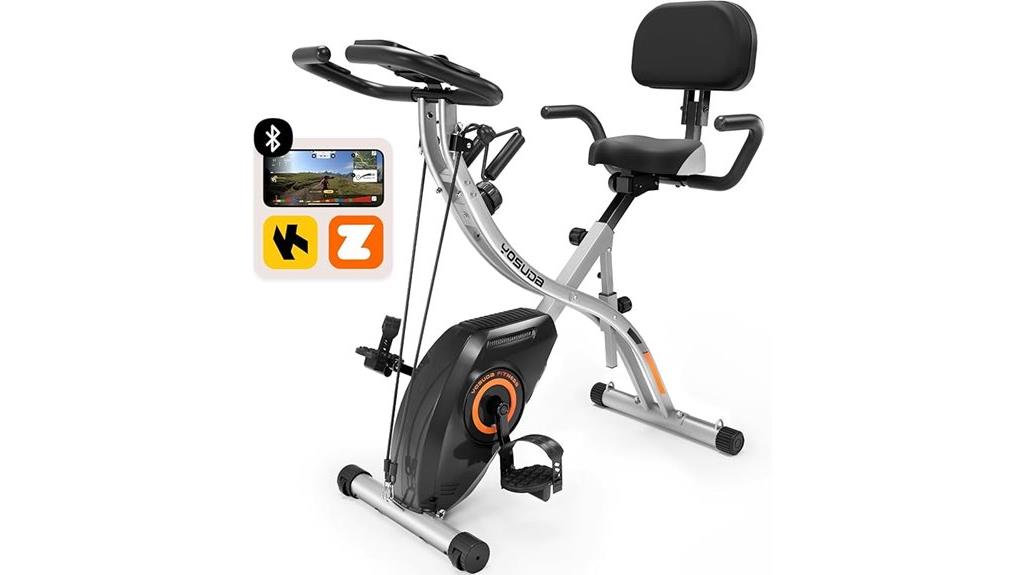 foldable home gym bike