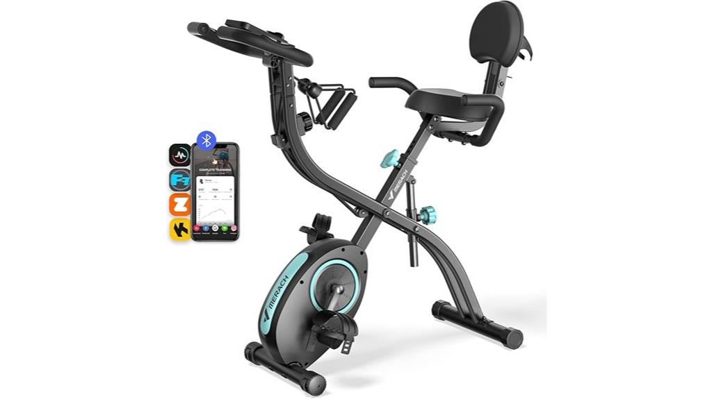 foldable magnetic resistance bike