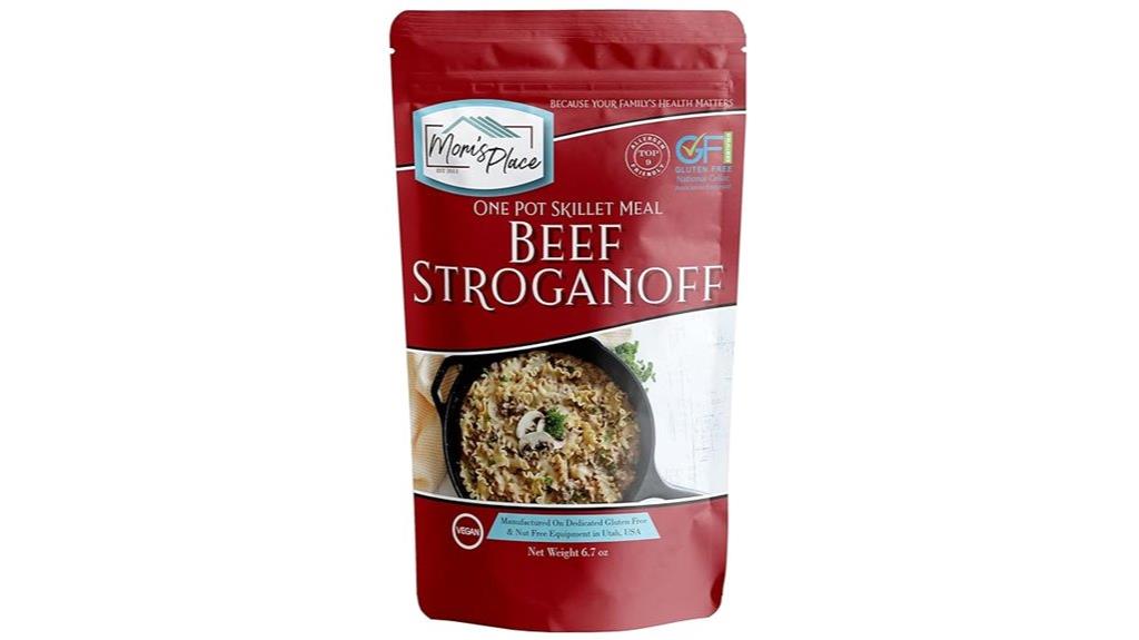 gluten free beef skillet