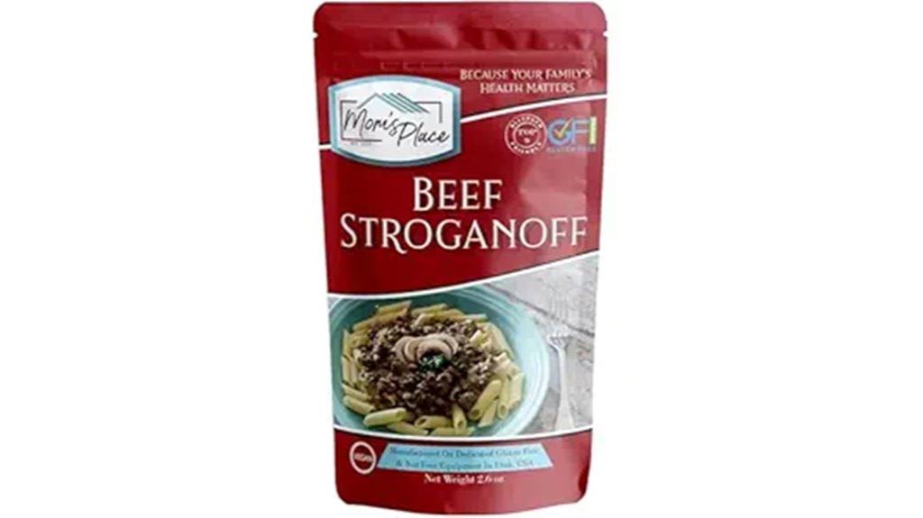 gluten free dairy free beef