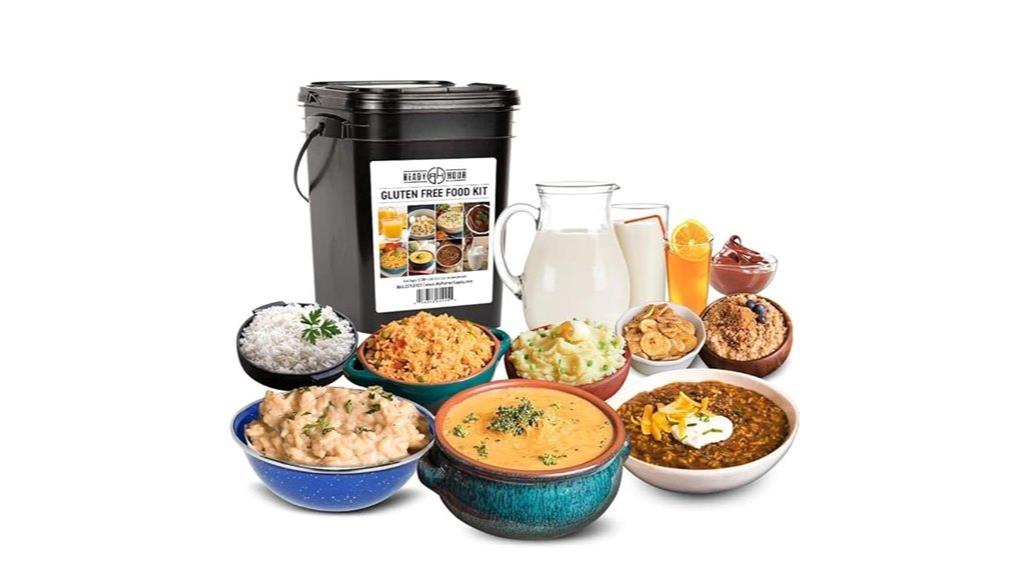 gluten free emergency food supply