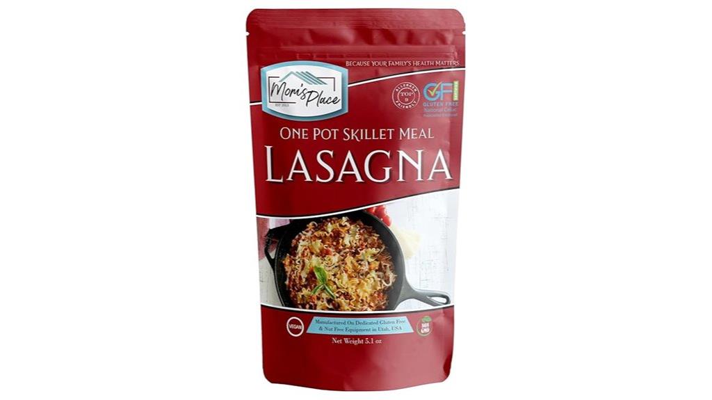 gluten free skillet lasagna