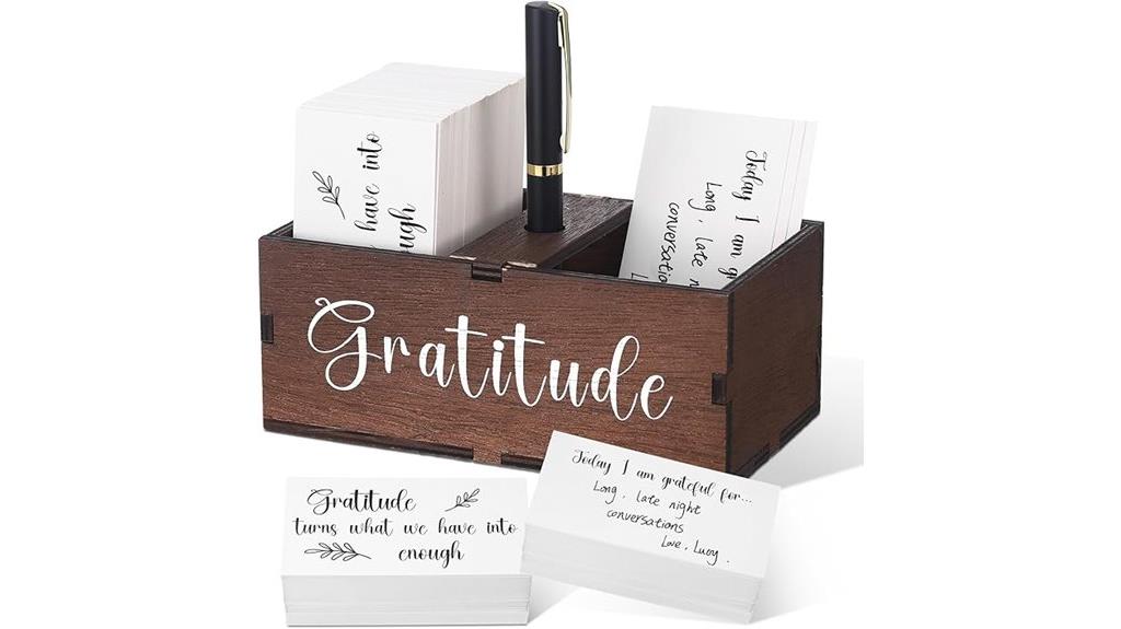 gratitude jar gift set